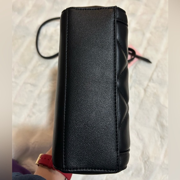 💜SOLD💜NWT Juicy Couture Colorful Love Mini Tote with Crossbody Strap Liquorice - Picture 11 of 14